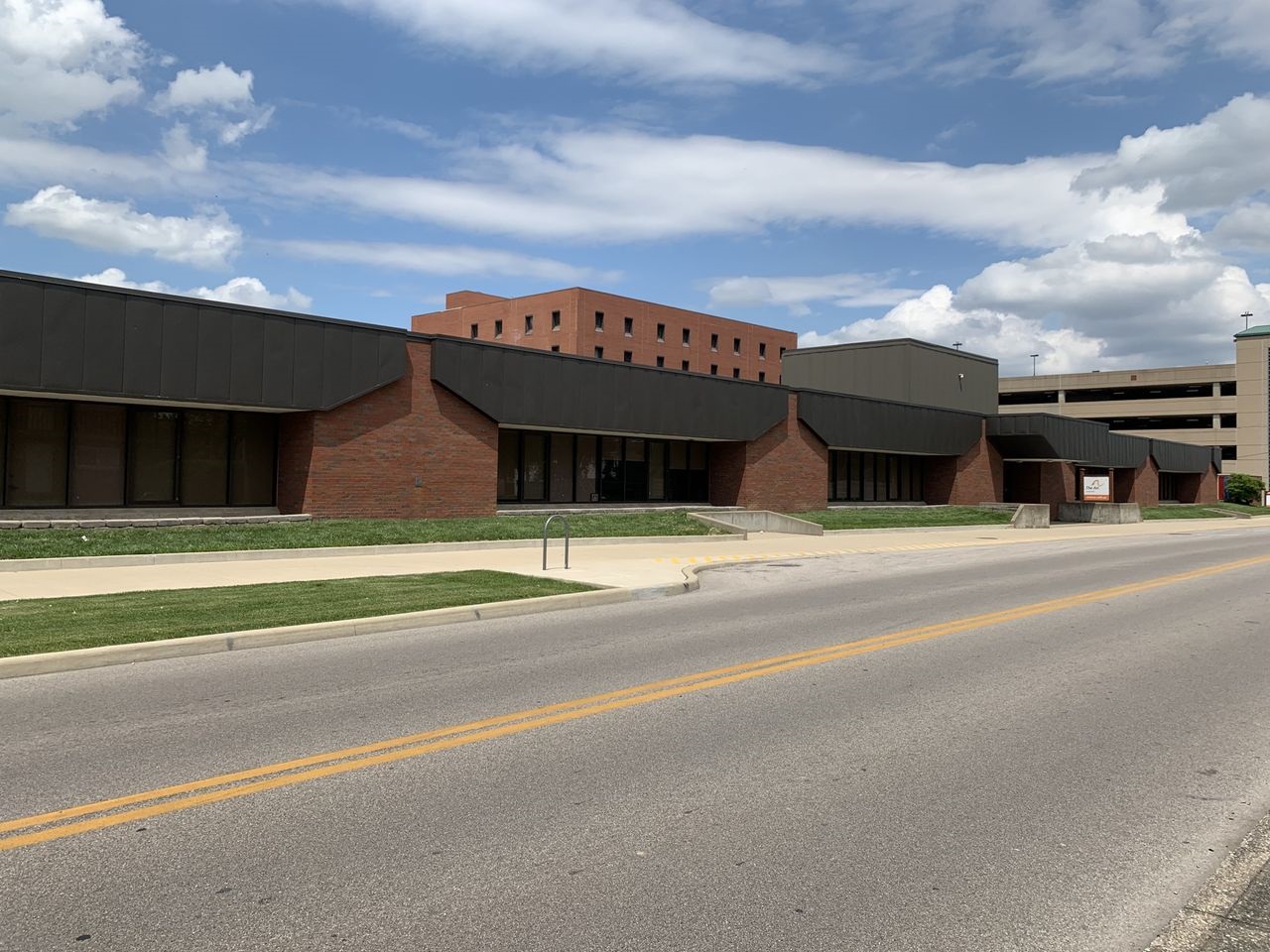 The Arc of Evansville headquarters, brick exterior.